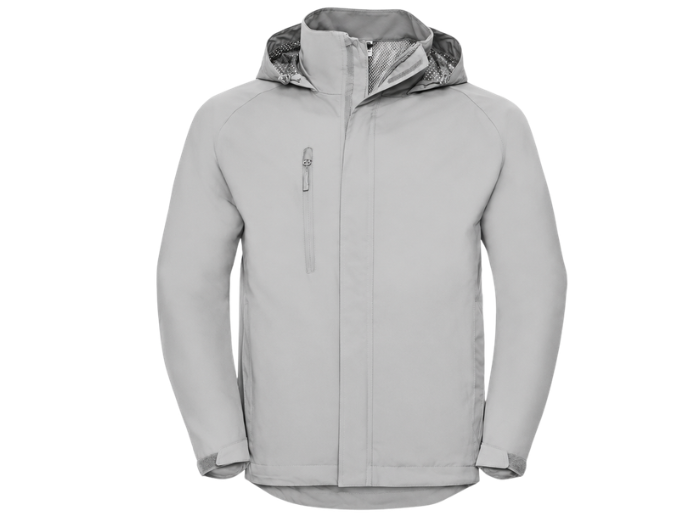 Wholesale Bomber Pilot Jacket Light Grey B2B Workwear Jacket front design preview
