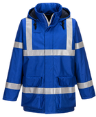 B2B Anti-Static Flame-Resistant Workwear Electrician Jacket Blue Low MOQ