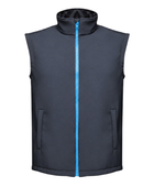 Mechanic Soft Shell Bodywarmer navy for Wholesale Workwear | Low MOQ & Customization