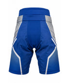 Custom Ice Hockey Pant Shell – Royal Blue Silver Sublimated Hockey Pants Shell Wholesale