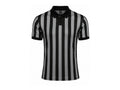 Custom Grey Black Basketball Referee Shirt | Wholesale Polo Officials Uniform