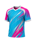 Wholesale Pink & Blue Lacrosse Jersey – Custom Team Uniform, Bulk Orders, Low MOQ, Performance Sportswear