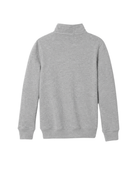 School Quarter Zip Sweatshirt Light Grey | B2B Low MOQ Wholesale