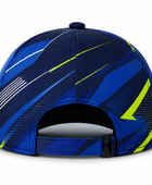 Custom Women’s Padel Cap –  Blue Lime Club Headwear Wholesale