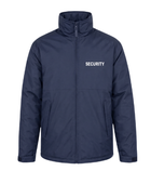 Custom Navy Security Jacket Low MOQ Uniform Workwear