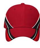 Custom Red Black Disc Golf Cap – Wholesale Club Team Headwear