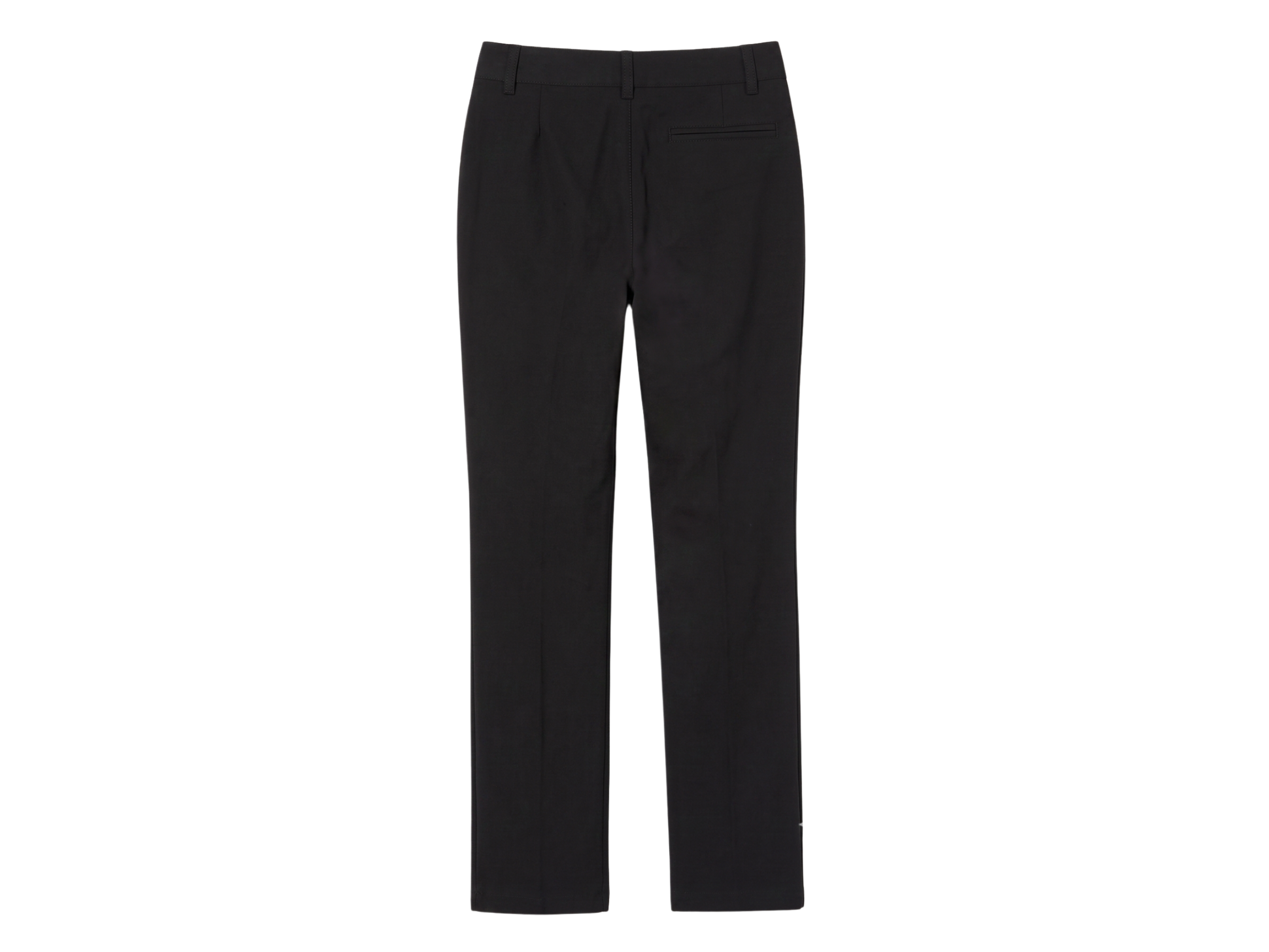 School Straight Fit Dress Pant Black | B2B Low MOQ Wholesale