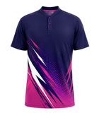 Disc Golf Tournament Polo Shirt – Custom Purple Pink Teamwear Wholesale