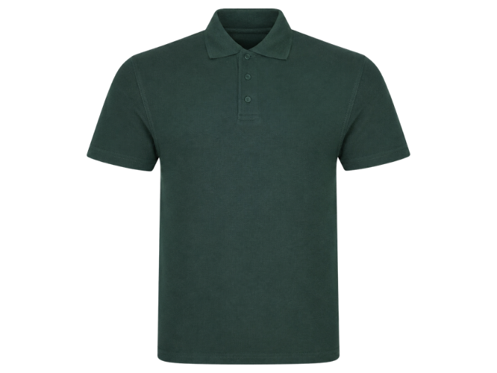 Polo Shirt B2B Low MOQ Short Sleeve Uniform Top Green Workwear front design preview