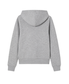 School Full Zip Hoodie Light Grey | B2B Low MOQ Wholesale