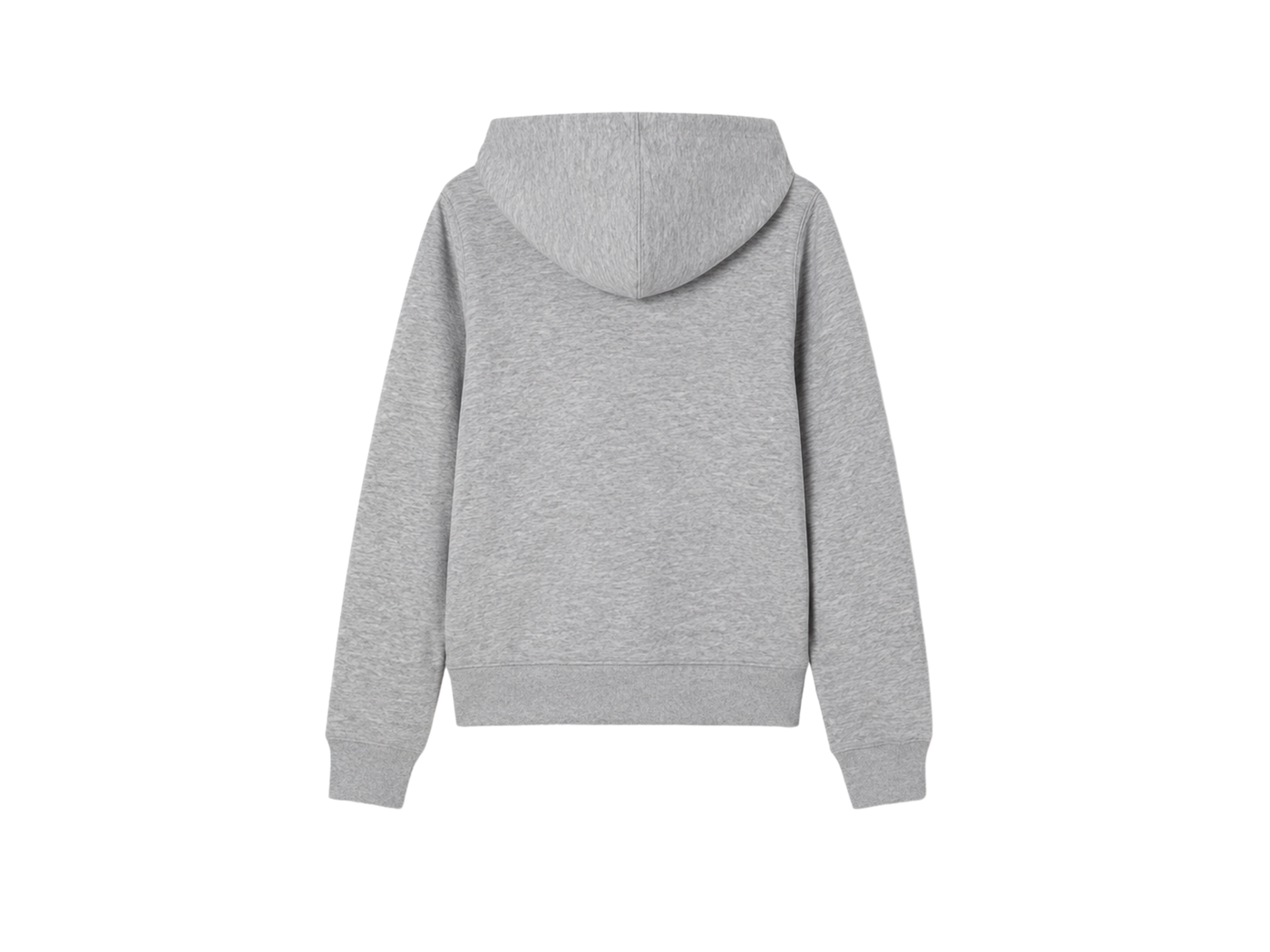 School Full Zip Hoodie Light Grey | B2B Low MOQ Wholesale