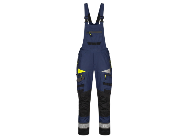 B2B Painter Bib and Brace Navy Custom Painter Workwear Low MOQ front design preview
