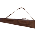 Dark Chocolate Brown Leather Gun Cover B2B Low MOQ Hunting Gear