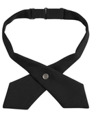 School Adjustable Cross Tie Black | B2B Low MOQ Wholesale