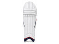 Custom White Navy Red Cricket Batting Pads – Wholesale Leg Guards