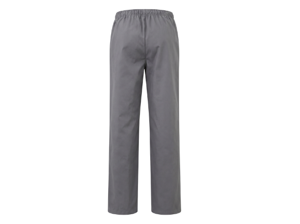 Elastic-Waist Chef Trousers Grey | B2B Low MOQ Hospitality Workwear Manufacturer