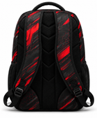 Custom Esports Gaming Backpack | Wholesale Gaming Team Bag | Black Red | Apparels Bridge