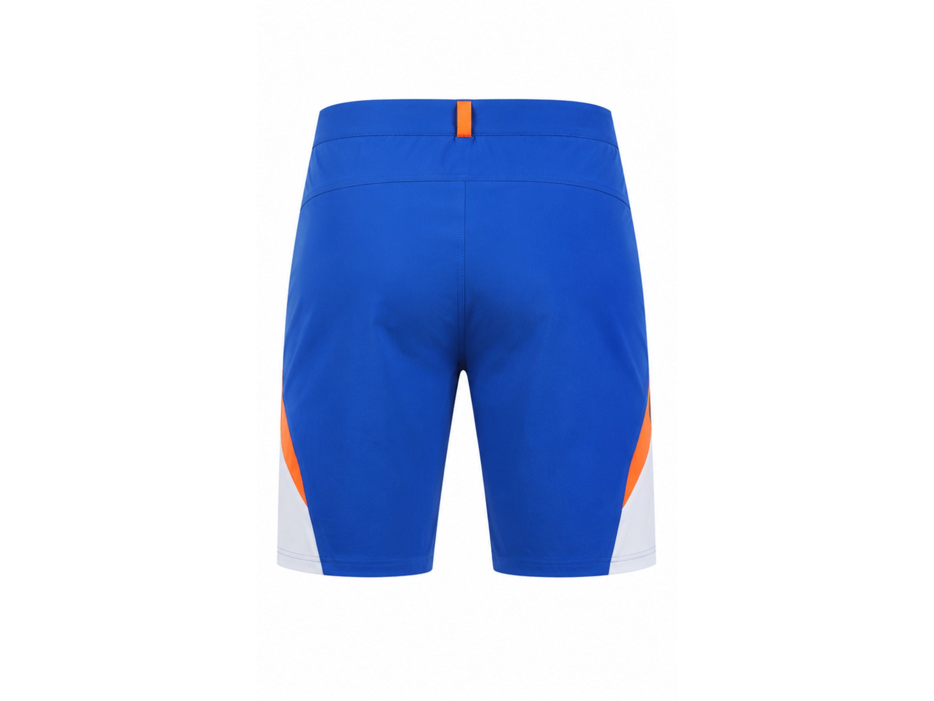 Custom Blue & Orange Climbing Shorts – Team Uniform Bulk Orders, Low MOQ, Personalized Name & Number