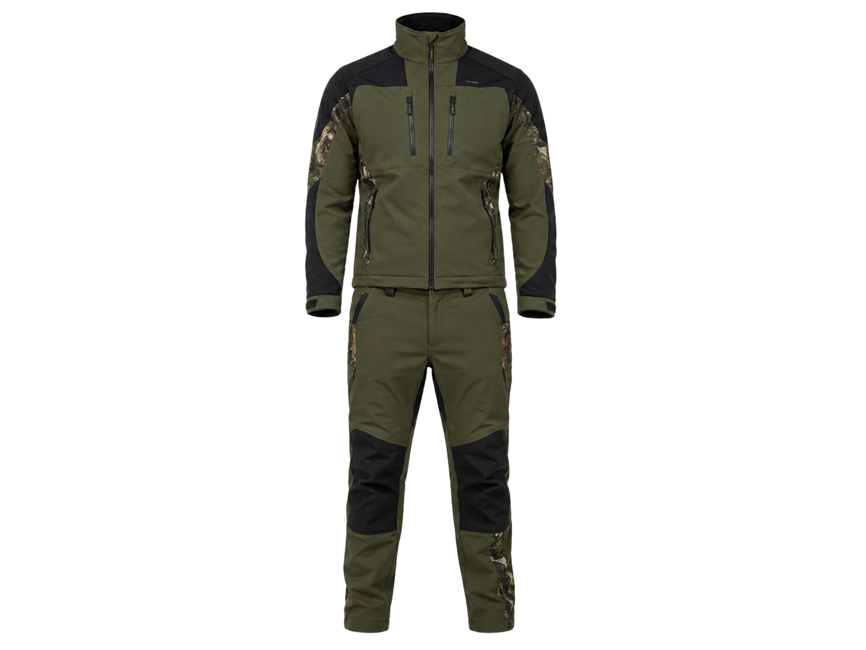 Olive Hunting Jacket and Trouser Set B2B Hunting Manufacturer