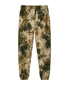 Tie Dye Trousers Olive Khaki Black and Neutral All Over Design | B2B Low MOQ