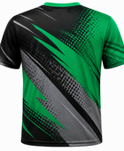 Custom ping pong Training Shirt – Green Black Sublimated Ping Pong Teamwear for Wholesale Buyers