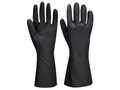 Black Long-Cuff Nitrile Gauntlet Gloves | B2B Low MOQ Hospitality Workwear Manufacturer