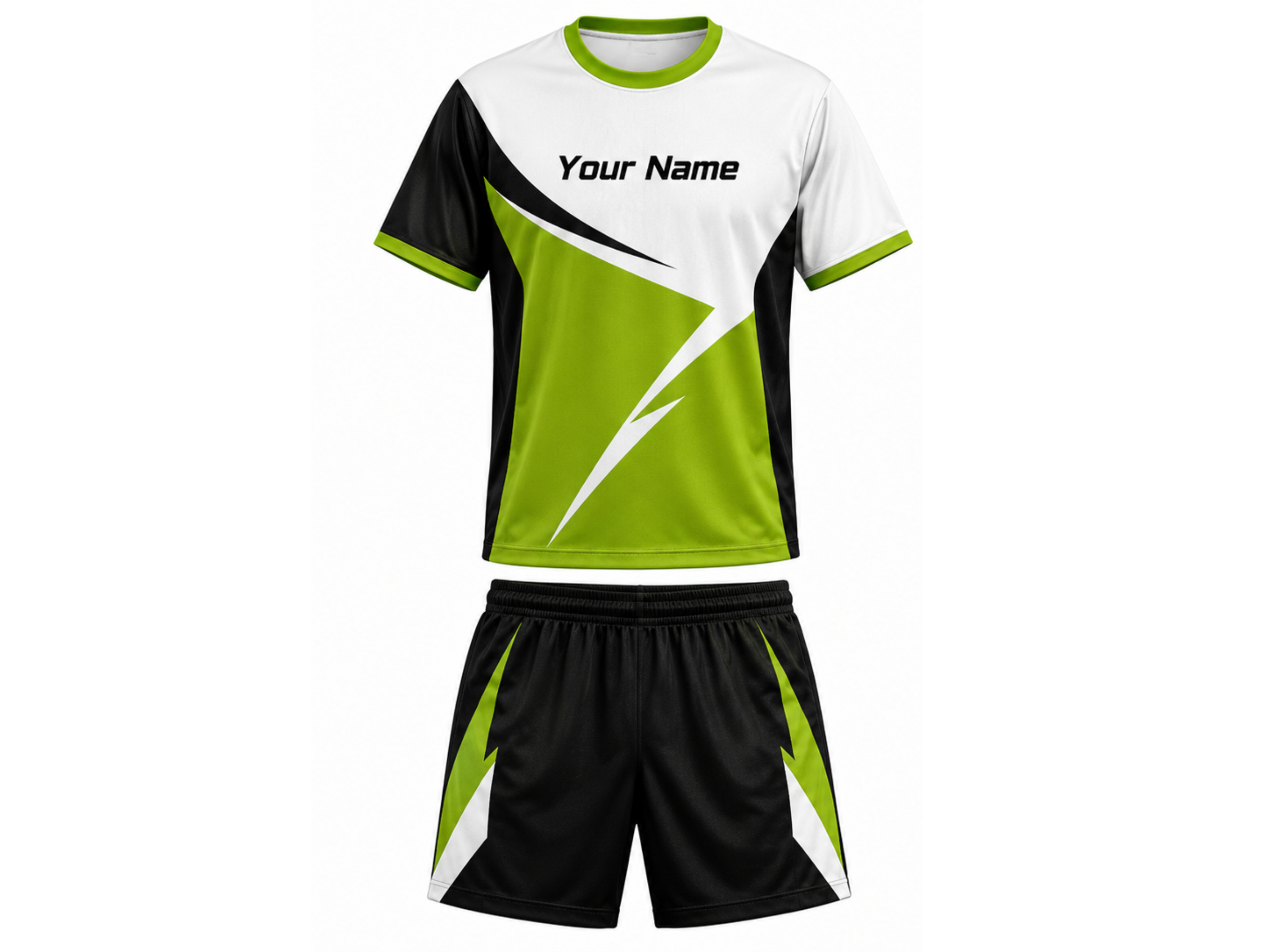 White & Green Chase Tag Uniform – Bulk Training Kit, Low MOQ, Wholesale Team Performance Uniform