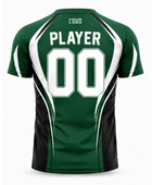 Custom Green Rugby Fanwear Shirt | Wholesale Club Supporter Shirt for Bulk Orders