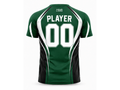 Custom Green Rugby Fanwear Shirt | Wholesale Club Supporter Shirt for Bulk Orders