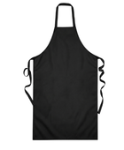Full-Length Bib Apron Black | B2B Low MOQ Hospitality Workwear Manufacturer