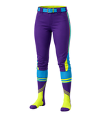 Purple Softball Pants – Wholesale Bulk Team Pajama, Low MOQ, B2B Performance Apparel