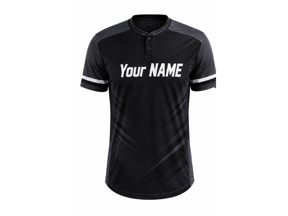 Jersey Black White Training Lifestyle B2B Gym Wear Wholesale front design preview