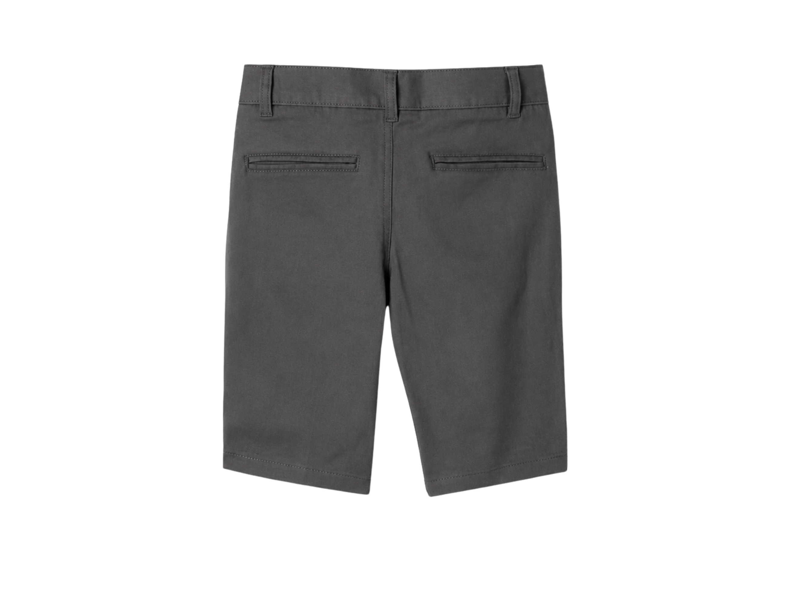 Girls Charcoal Grey Stretch School Uniform Shorts B2B School Uniform Manufacturer