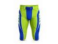 Custom Green Blue American Football Shorts | Wholesale Teamwear Shorts for Bulk Orders