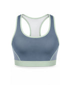 Grey & White Basketball Bra – Athletic Performance Bra, Wholesale Bulk, Low MOQ