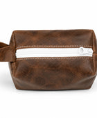 Personalized Leather Makeup Bag Wholesale | Custom Bridesmaid Cosmetic Bag Private Label Manufacturer