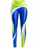 Blue & Green Dance Team Leggings – Wholesale Bulk Performance Pajama, Low MOQ, B2B Activewear