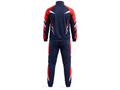 Custom Navy Red Rugby Warmup Tracksuit | Wholesale Team Jacket and Pants Set