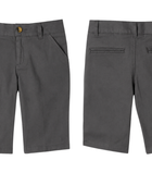 Girls Charcoal Grey Stretch School Uniform Shorts B2B School Uniform Manufacturer