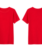 Short Sleeve School Uniform Crewneck T-Shirt B2B Schoolwear Manufacturer