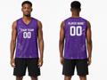 Custom Basketball Jersey with Name & Number | Personalized Team Uniform – BA3 Style