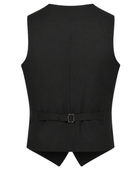 Formal Hospitality Waistcoat Black | B2B Low MOQ Hospitality Workwear Manufacturer