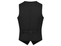 Formal Hospitality Waistcoat Black | B2B Low MOQ Hospitality Workwear Manufacturer