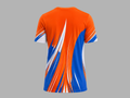 Custom Track & Field Jersey – Orange Team Uniform, Wholesale, Low MOQ, Bulk Sportswear