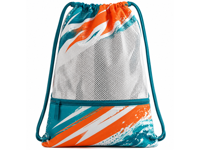 TEAM MESH DRAWSTRING BAG