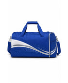 Custom Dance Team Duffle Bag | Wholesale Dancer Kit Bag | Royal Blue White | Apparels Bridge