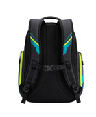 Custom Black Volleyball Backpack – Teal Lime Team Sports Bag Wholesale