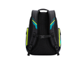 Custom Black Volleyball Backpack – Teal Lime Team Sports Bag Wholesale