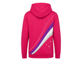 Custom Gymnastics Team Hoodie | Wholesale Gym Club Full-Zip Hoodie | Hot Pink Purple White | Apparels Bridge