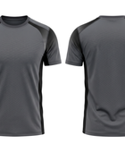 Custom Combat Gym Training Shirt – Grey MMA Boxing Team Shirt for Wholesale Buyers